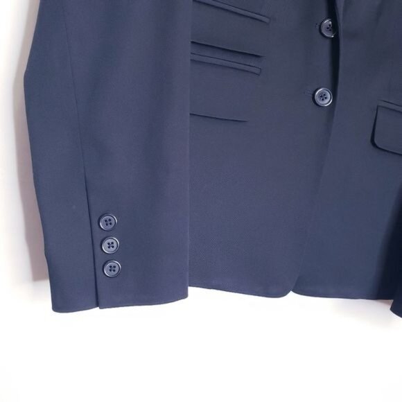 Victoria's Secret Body by Victoria Black Blazer Suit Jacket Women's Size 8 - Picture 3 of 7